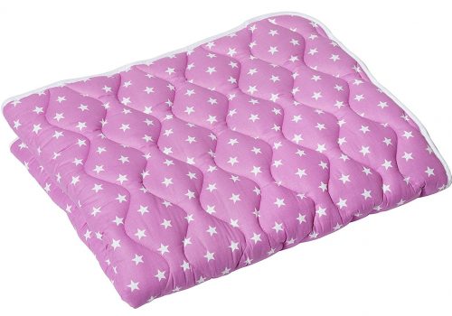 Krabbeldecke pinke Sterne